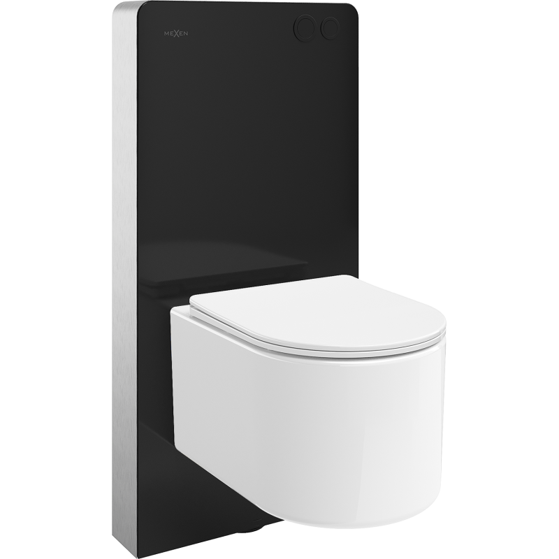 Mexen zestaw natynkowy WC stelaż pneumatyczny Tex Air G z miską WC Sofia i deską wolnoopadającą, biały - 615030540300A-70