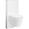 Mexen zestaw natynkowy WC stelaż pneumatyczny Tex Air G z miską WC Carmen i deską wolnoopadającą, biały - 615030880200A-20