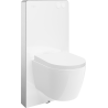 Mexen zestaw natynkowy WC stelaż pneumatyczny Tex Air G z miską WC Carmen Tornado i deską wolnoopadającą, biały - 615030880200TA