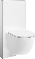 Mexen zestaw natynkowy WC stelaż pneumatyczny Tex Air G z miską WC Lena Tornado i deską wolnoopadającą, biały - 615030220300A-20