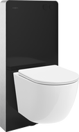 Mexen zestaw natynkowy WC stelaż pneumatyczny Tex Air G z miską WC Lena i deską wolnoopadającą, biały - 615030220300A-70