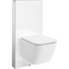 Mexen Madox WC Surface Mounted Set Pneumatic Frame Tex Air G with Toilet Bowl and Soft-Close Seat, White - 615030154000A-20
