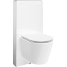 Mexen zestaw natynkowy WC stelaż pneumatyczny Tex Air G z miską WC Rico Tornado i deską wolnoopadającą biały - 615030720500TA-20