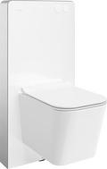 Mexen zestaw natynkowy WC stelaż pneumatyczny Tex Air G z miską WC Teo Tornado i deską wolnoopadającą, biały - 615030850700TA-20