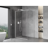 Mexen Mist-B kupna tuš kabina 90 x 110 cm, prozorna, bela - 8A2T-090-110-20-00