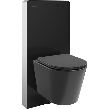 Mexen Rico σετ εξωτερικού WC πλαίσιο πνευματικό Tex Air G με λεκάνη WC Tornado και