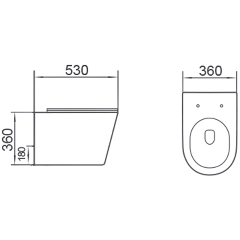 Mexen Rico WC Concealed Set with Tex Air XS-F Pneumatic Frame and 2.0 Tornado Toilet Bowl with Soft-Close Seat, White