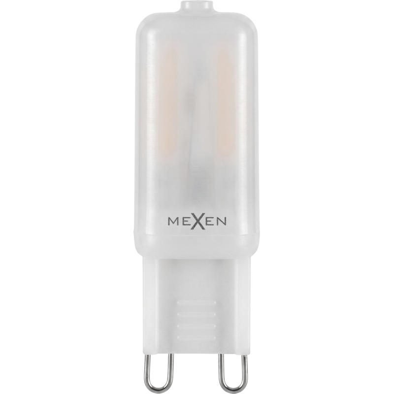 Mexen Aura Bombilla LED G9, 2W, Cálida - 3000K, 200 lm - L120-G9-0230-01