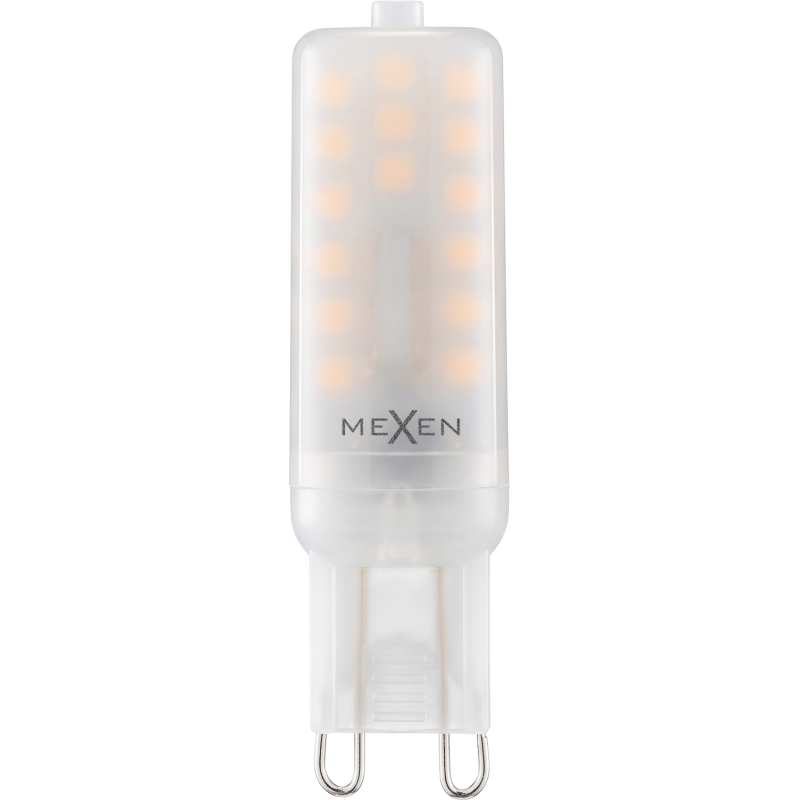 Mexen Aura LED spuldze G9, 3W, Auksts - 6500K, 310 lm - L120-G9-0365-01