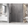 Mexen Kioto-Q ścianka prysznicowa Walk-in 80 x 200 cm, transparent 8 mm, chrom - 800-080-101-01-00-Q