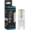 Mexen Aura LED-lamppu G9, 2,5W, Kylmä - 6500K, 290 lm - L121-G9-0265-01