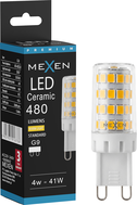 Mexen Aura Λάμπα LED G9, 4W, Θερμή - 3000K, 480 lm - L121-G9-0430-01
