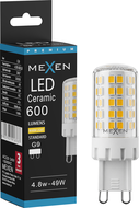 Mexen Aura Λάμπα LED G9, 4,8W, Ζεστό - 3000K, 600 lm - L121-G9-0530-01