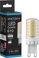 Mexen Aura Λάμπα LED G9, 4,8W, Ουδέτερο - 4000K, 610 lm - L121-G9-0540-01