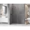 Mexen Kioto-Q Duschvägg Walk-in 90 x 200 cm, transparent 8 mm, krom - 800-090-101-01-00-Q