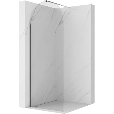 Mexen Kioto-Q Duschvägg Walk-in 90 x 200 cm, transparent 8 mm, krom - 800-090-101-01-00-Q