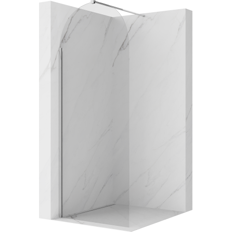 Mexen Kioto-Q ścianka prysznicowa Walk-in 90 x 200 cm, transparent 8 mm, chrom - 800-090-101-01-00-Q
