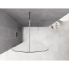 Mexen Kioto-Q ścianka prysznicowa Walk-in 100 x 200 cm, transparent 8 mm, chrom - 800-100-101-01-00-Q