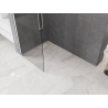 Mexen Kioto-Q duschvägg Walk-in 90 x 200 cm, transparent 8 mm, vit - 800-090-101-20-00-Q