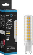 Mexen Aura żarówka LED G9, 8W, Ciepła - 3000K, 1040 lm - L121-G9-0830-01