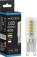 Mexen Aura Lampadina LED dimmerabile G9, 3,5W, Caldo - 3000K, 400 lm - L122-G9-0330-01