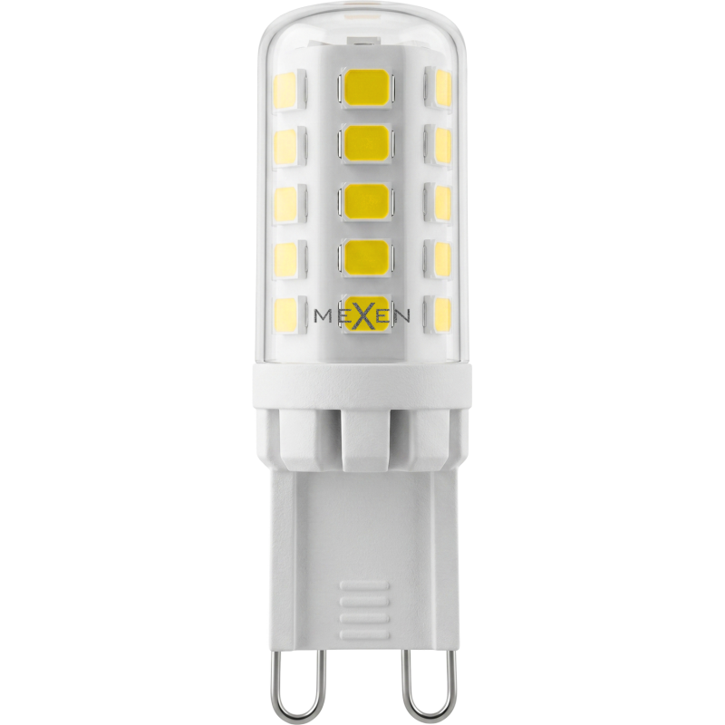 Mexen Aura LED spuldze ar aptumšošanu G9, 3,5W, Auksta - 6500K, 410 lm - L122-G9-0365-01