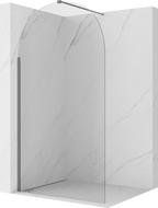 Mexen Kioto-Q ścianka prysznicowa Walk-in 120 x 200 cm, transparent 8 mm, gun metal - 800-120-101-95-00-Q