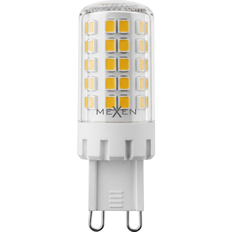 Mexen Aura Bombilla LED regulable G9, 5W, Cálida - 3000K, 500 lm - L122-G9-0530-01