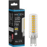 Mexen Aura Ampoule LED dimmable G9, 6W, Chaude - 3000K, 750 lm - L122-G9-0630-01