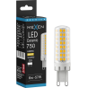 Mexen Aura Zatemnitvena LED žarnica G9, 6W, Topla - 3000K, 750 lm - L122-G9-0630-01