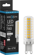 Mexen Aura żarówka LED ściemnialna G9, 6W, Neutralna - 4000K, 780 lm - L122-G9-0640-01