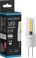 Mexen Oris żarówka LED G4, 1,7W, Neutralna - 4000K, 210 lm - L115-G4-0140-02