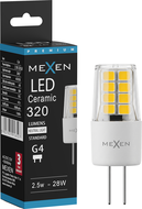 Mexen Oris Λαμπτήρας LED G4, 2,5W, Ουδέτερο - 4000K, 320 lm - L115-G4-0240-01