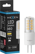 Mexen Oris żarówka LED G4, 3W, Ciepła - 3000K, 360 lm - L115-G4-0330-01