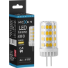 Mexen Oris Bombilla LED G4, 4W, Cálida - 3000K, 480 lm - L115-G4-0430-01
