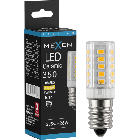 Mexen Aura LED žarulja E14, 3,5W, Topla - 3000K, 350 lm - L121-E14-0330-01