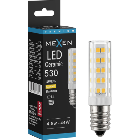 Mexen Aura żarówka LED E14, 4,8W, Ciepła - 3000K, 530 lm - L121-E14-0530-01