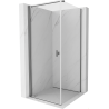 Mexen Mist-B kabina prysznicowa uchylna 75 x 75 cm, transparent, gun metal - 8A2T-075-075-95-00
