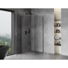 Mexen Mist-B svängbar duschkabin 85 x 85 cm, transparent, gun metal - 8A2T-085-085-95-00