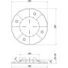 Mexen UniC supporto per terrazze regolabile per piastre 18-28 mm - C9901-020-030 - C9902-018-028
