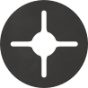 Mexen Uni almohadilla de PVC para soporte 110 x 2 mm - C9907-05