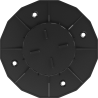 Mexen UniC wspornik tarasowy regulowany pod płyty 27-36 mm - C9902-027-036