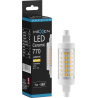 Mexen Vega Bombilla LED regulable R7S, 7W, Cálida - 3000K, 770 lm - L125-R7S-0730-01