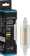 Mexen Vega żarówka LED ściemnialna R7S, 7W, Ciepła - 3000K, 770 lm - L125-R7S-0730-01