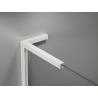 Mexen Kioto-P L ścianka prysznicowa Walk-in 70 x 200 cm, transparent 8 mm, biała - 800-070-103-20-00-P