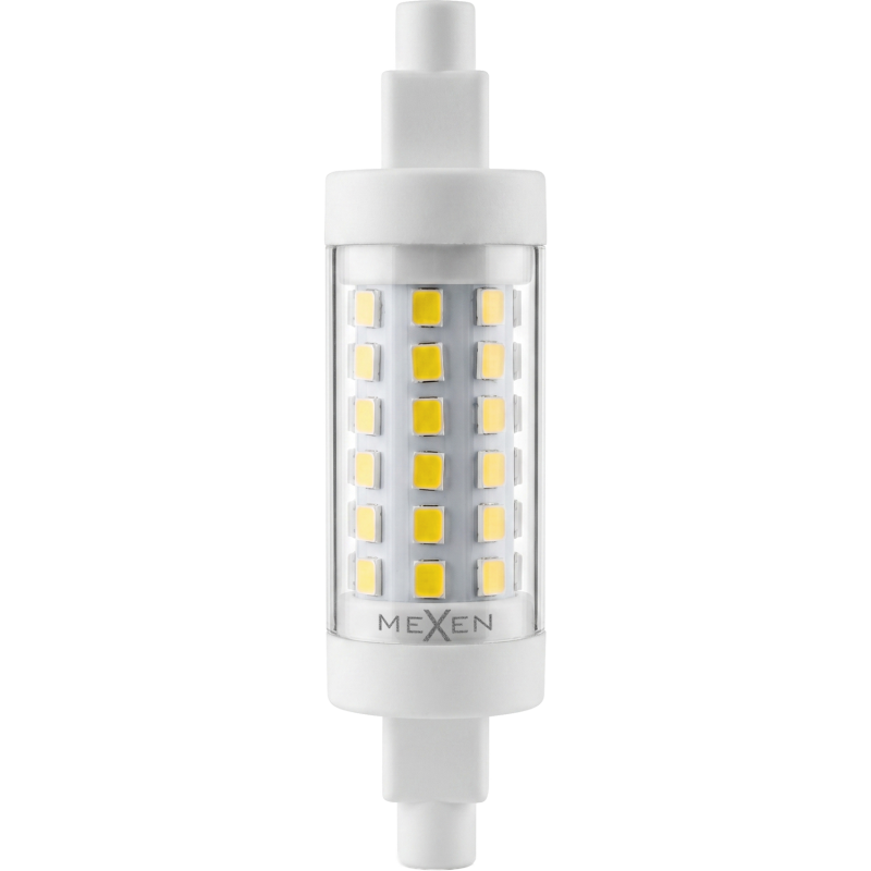 Mexen Vega Dimbar LED-lampa R7S, 7W, Kall - 6500K, 800 lm - L125-R7S-0765-01