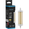 Mexen Vega Himmennettävä LED-lamppu R7S, 18W, Lämmin - 3000K, 2000 lm - L125-R7S-1830-02