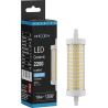 Mexen Vega Dimbar LED-glödlampa R7S, 18W, Kall - 6500K, 2200 lm - L125-R7S-1865-02