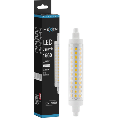 Mexen Vega żarówka LED R7S, 12W, Neutralna - 4000K, 1560 lm - L126-R7S-1240-02