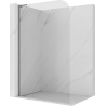 Mexen Kioto-P L ścianka prysznicowa Walk-in 100 x 200 cm, transparent 8 mm, gun metal - 800-100-103-95-00-P